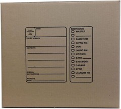 18 X 18 X 16 Inches Genuine Medium Moving Boxes Pack of 10)