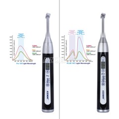 AZDENT Dental Wireless LED Curing Light 1 Second Cure 105° Right Angle 100V-240V
