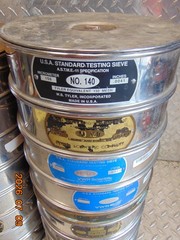 *LOT OF 17* USA STANDARD TEST SIEVES with TWO LIDS see description