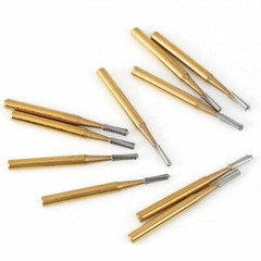 5 Pcs/Box Dental FG-1957 High Speed Tungsten Steel Carbide Crown Cutting Burs DL