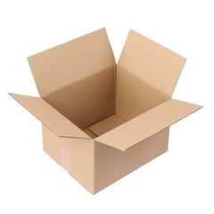 50 12x10x8 Brown/Kraft Corrugated Cardboard Shipping Boxes for Moving & Storage