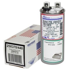 USA2212 25.0 MFD 370 or 440VAC 50-60 HZ # VA2000/37-44-256