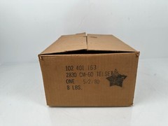 NOS WESTERN ELECTRIC 2830 CM 60 BEIGE TELEPHONE OPEN BOX BELL SYSTEM