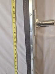 Pro Source Floor Squeegee 36″ Rubber Blade Tapered End Black