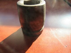 Armstrong 3/4in. drive 6 Point 7/8 in. Impact Socket 6-628 Made in USA (G79)