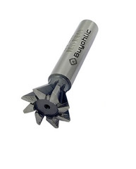 Dovetail Cutter HSS 60° – Double-Edged End Mill for Metal Machining -USA STOCK