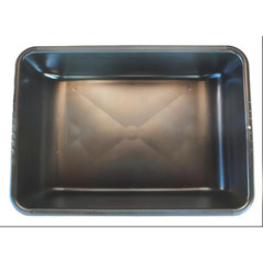 Medium 10 Gal. 28 in. D x 20 in. W x 6 in. H Concrete Mixing Tub