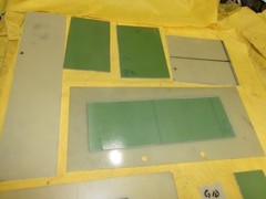 GREEN G10 & G11 PHENOLIC SHEET plastic sheet micarta flat stock 1/16″ & 1/8″