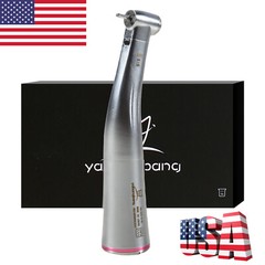 NSK Ti-MAX X95L Style Dental 1:5 LED Fiber Optic Contra Angle Handpiece Red Ring
