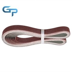 New 1 In x 42 In Sanding Belts 60 80 120 150 240 400 Grits Red Belt Sandpaper