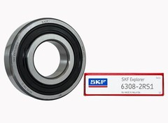 SKF 6308-2RS1 40X90X23MM Double Rubber Seal Ball Bearings 6308RS
