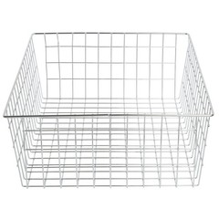 Bagel Basket Rectangular Chrome Plated Wire- 14 5/16 L x 20 1/4 W x 6 1/8 H