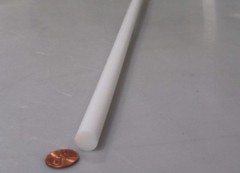 Teflon PTFE Virgin White Rods (1/2) .500″ Diameter x 36″ Long