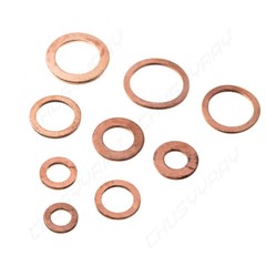 200Pcs Copper Diesel Injector Washers Fuel Set Seal Rings Assortment Kit