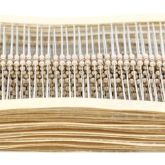 1000pcs Carbon Film Resistor 1/4W 0.25W – Full Range of Values ( 1.2Ω-10MΩ)