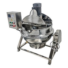 26.5gal Tilting Jacketed Kettle Commercial Cooking Sandwich Steam Pot 220V 100L