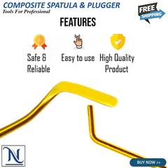 Dental Composite Filling Instruments Spatula & Plugger Titanium Colorful Tips