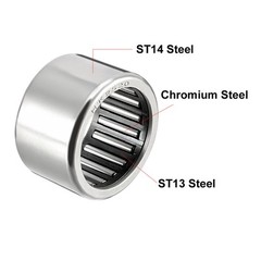 HK2520 Drawn Cup Needle Roller Bearing 25mm Bore Dia 32mm OD, 20mm Width