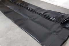 Condor BD-1010-AL-L-C 10 Ft Width x 10 Ft Length Black Spill Containment Berm