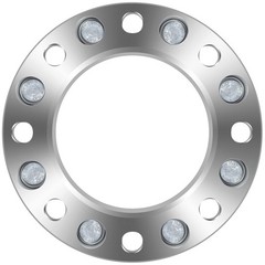1.5 Inch Wheel Spacers 8 Lug 14×1.5 Studs 125 Bore 2PCS 8×170 Adapters