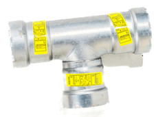Viega 25311 MegapressG Tee Fitting 3 Way Natural Gas Propane LPG Pipe