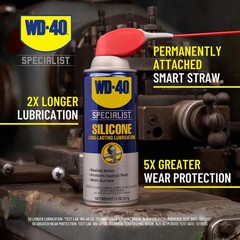 Wd-40 Specialist Silicone Lubricant Smart Straw Sprays 2 Ways 11 Oz 6-Pack