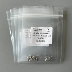 20 Sets Dental 1st Brackets Molar Wide Big Bracket Orthodontic Roth 022 Hooks