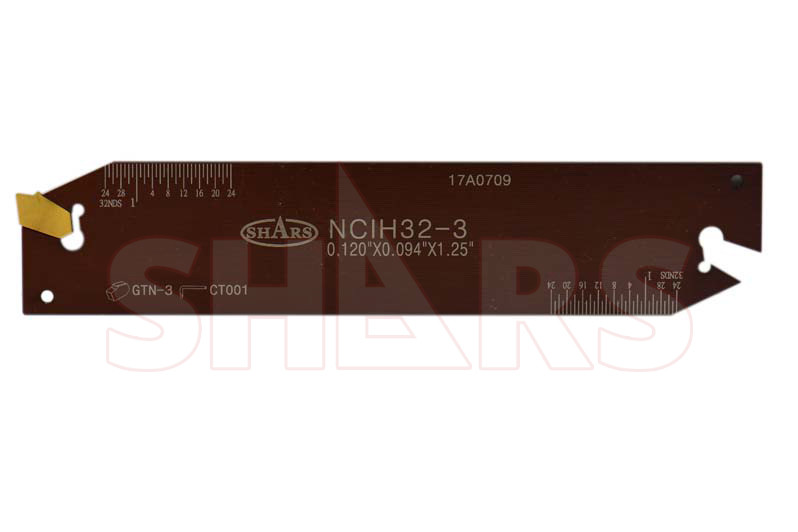 Shars NCIH-32-3-PS 0.120″ Grooving / Parting Blade + 1 Insert !]
