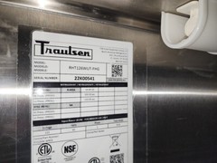 5602 New Aged Inventory Traulsen Glass Door Wine Refrigerator, RHT126WUT-FHG