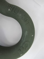 CM M654, 1″, 10 Ton, Color OD,Super Strong Screw Pin Anchor Shackle