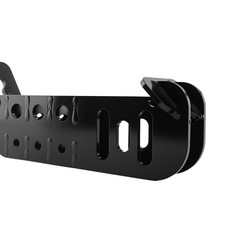 2inch Skid Hitch Attachment for Skid Steer Loader Steel Black 5000 LBS Tongue