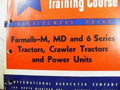IH FARMALL M MD 6 SERIES TRACTORS CRAWLERS AND POWER UNITS SERVICEMANN’S GUIDE