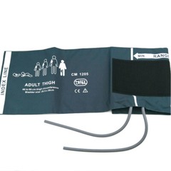 Patient Monitor BP test Adult Thigh Blood Pressure Cuff NIBP Double Tube Cuff