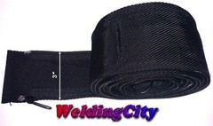 WeldingCity® Cable Cover Nylon 24′ (L) 3″ (W) w/ Zipper TIG Welding Torch 9/17