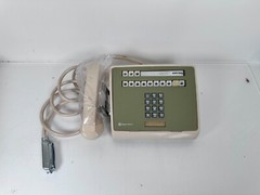 WESTERN ELECTRIC 2832CM-50 COM KEY TELEPHONE W/ NOS GREEN FACEPLATE!