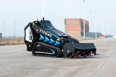 NEW TYPHON STOMP X1300 & STOMP 509 Mini Skid Steer Rotary Tiller Attachment