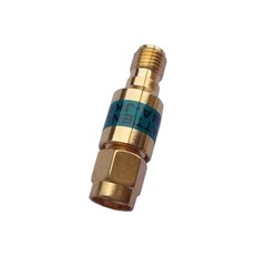 2pcs Gold SMA-JK Attenuator Frequency DC-6GHz 2W SMA RF Attenuator 20db