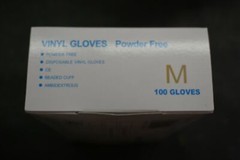 Monogram Disposable Vinyl Gloves Case Pack Medium Powder Free Case Pack 1000