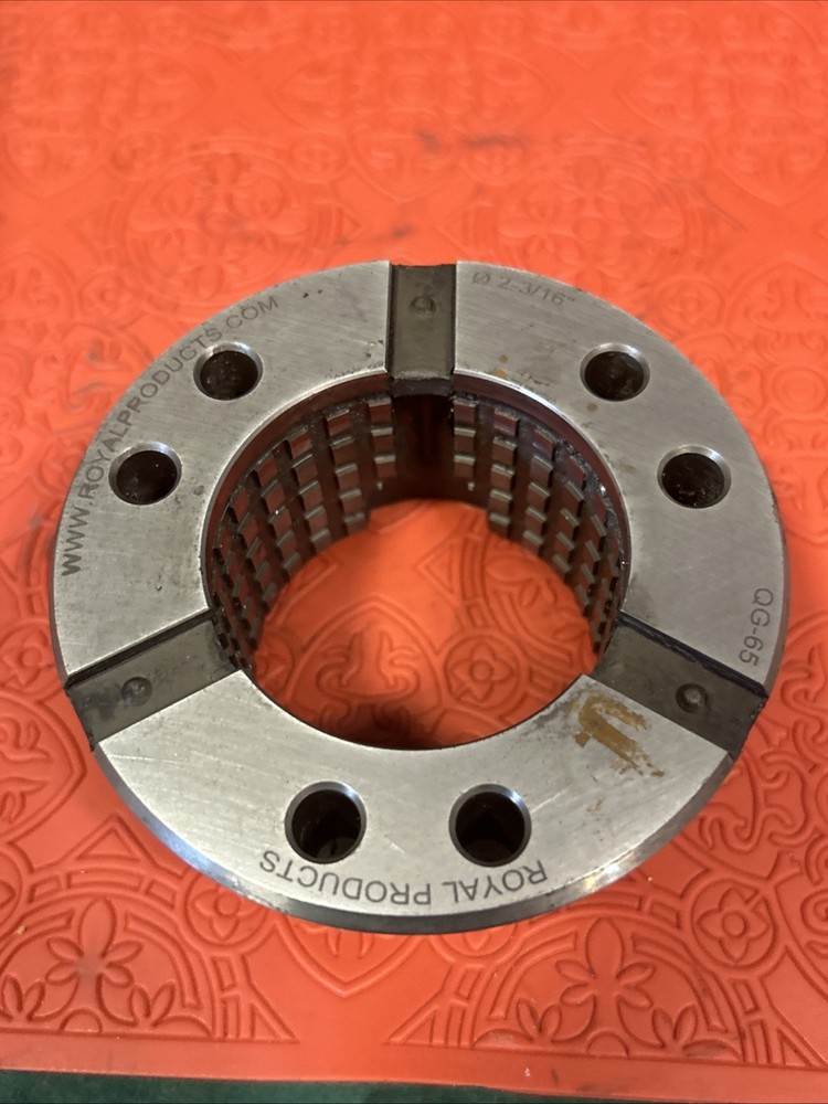Royal Products Collet PN44346 QG-65 2-3/16” Serrated Quick Grip Collet (V35)