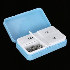 Dental Orthodontic Buccal Tubes 1st 2nd Molar Roth/MBT 022 018 Bondable Non-Conv
