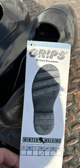 JORDAN DAVID All Traction Footwear, Winter Walking Grips, S,M,L,XL,2XL,3XL,4XL
