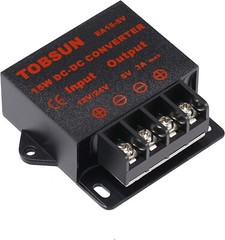 DC 12V 24V Step Down To 5V 3A 15W Voltage Regulator Power Supplie Buck Converter