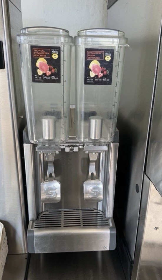 Crathco CS-2E/1D-16 Refrigerated Cold Beverage Dispenser, 2 Bowls, 2×5 Gal