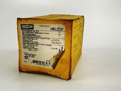 Hubbell Insulgrip Locking Plug Twist Lock NEMA L16-30P 30A 480V 3-Phase HBL2731