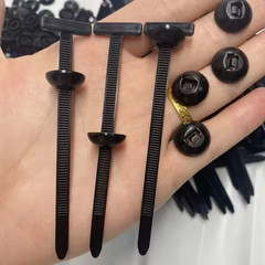 100Pcs Nylon Universal Cable Tie Buckle – Heavy Duty Self-Locking Zip Ties Holde
