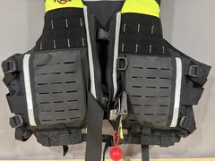 FORCE6 RESCUE OPS PFD Life Jacket Rescue Vest Type 5 Universal Fit THE BEST Nice