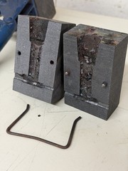 ERICO CADWELD Exothermic Welding Mold Blocks NX1161L One Shot Weld Mold