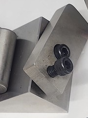 Pair Of Machinist V Blocks Fixtures 30 Degrees Jig Angle Block And Clamps