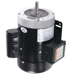 1HP Electric Motor 3450 RPM, AC 115V/230V, 56C Frame, Air Compressor Motor