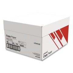 Universal 24200 8.5 in. x 14 in. Legal Size Copy Paper – White (10 RM/CT) New
